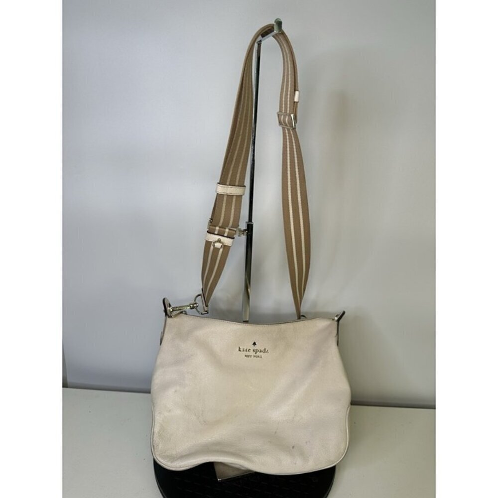 Kate Spade Cream And Black Crossbody
